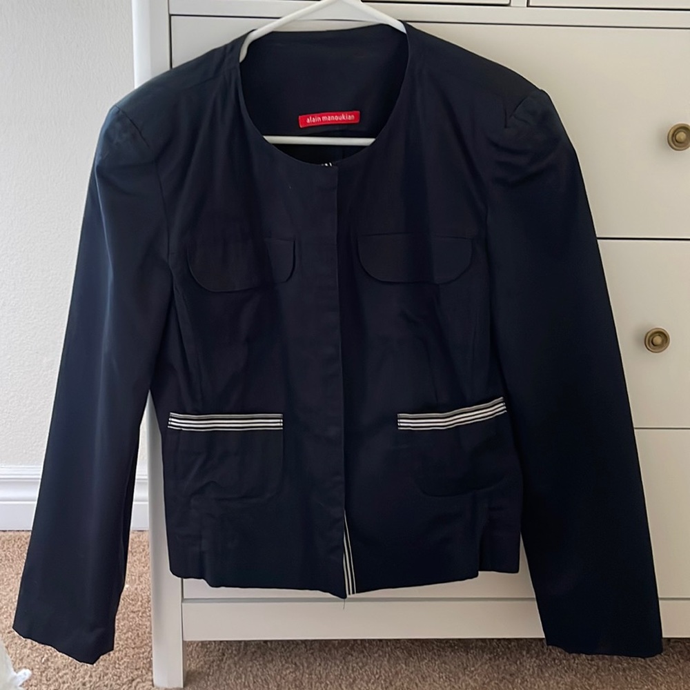 Alain Manoukian black jacket